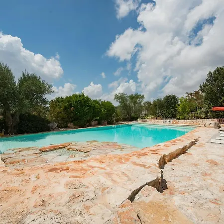 Trullo With Pool In Olive Garden *