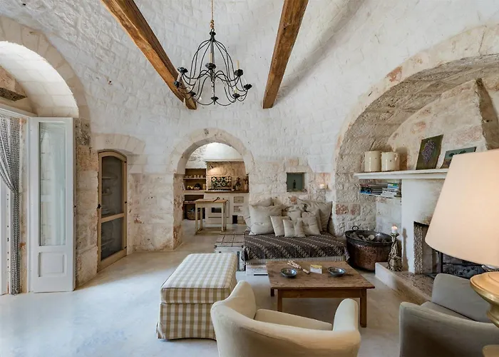 Trullo With Pool In Olive Garden *