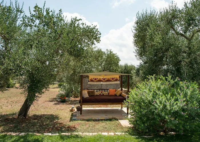 Trullo With Pool In Olive Garden *